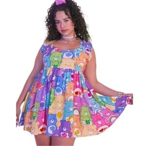 Dolls Kill x Care Bears Divine Dream Chaser Babydoll Dress